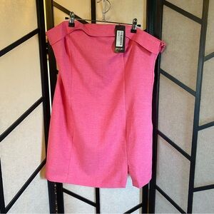 Nasty Gal Bold Pink Mini Dress